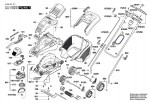 Bosch 3 600 H81 271 ROTAK 40 GC (ERGOFLEX) Lawnmower Spare Parts